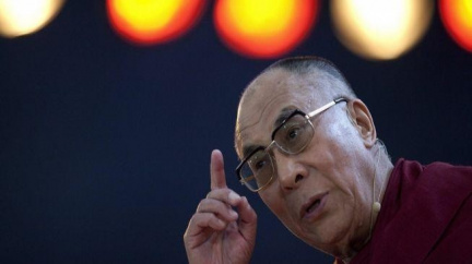 Havel dnes v Praze přivítal svého přítele dalajlamu