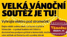 Datart odstartoval velkou vánoční soutěž