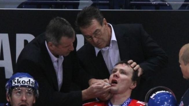 Čeští hokejisté nestačili na úřadující mistry světa, prohráli vysoko 0:4 