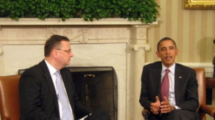 Nečas jednal s Obamou, prý jsme jedním z nejsilnějších spojenců USA