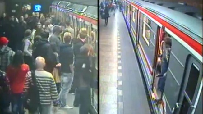 Policie již stíhá pětici hooligans, kteří brutálně zaútočili v metru