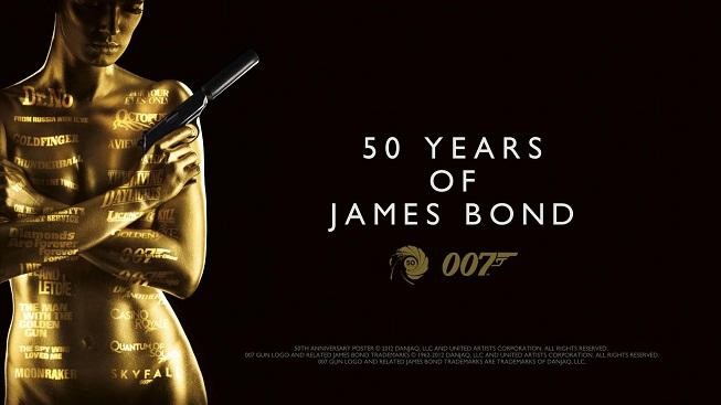 James Bond slaví 50. výročí