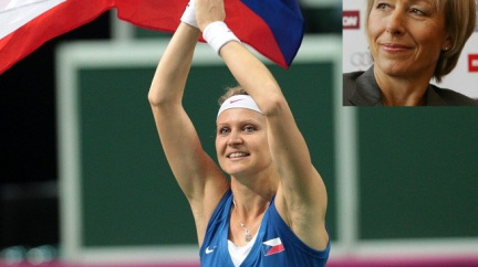 Zrodila se hrdinka, napsala legenda světového tenisu Navrátilová