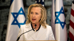 Clintonová chce, aby se Izrael vrátil k mírovým rozhovorům