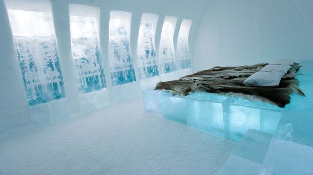 Spánek v ledu si nejvíc užijete ve Švédsku