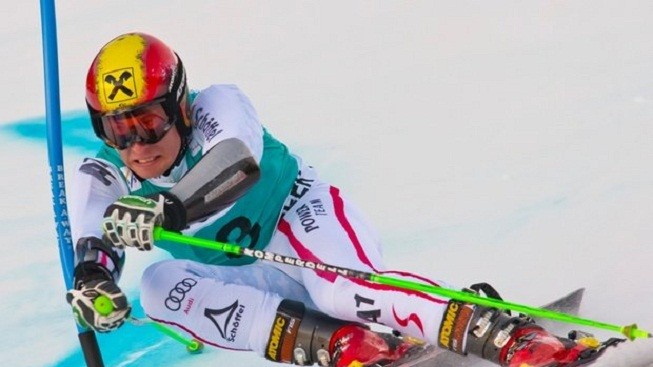 Rakušan Hirscher vyhrál obří slalom Světového poháru ve Val d'Isere