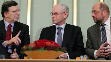 Trojice evropských lídrů převzala v Oslu Nobelovku za mír