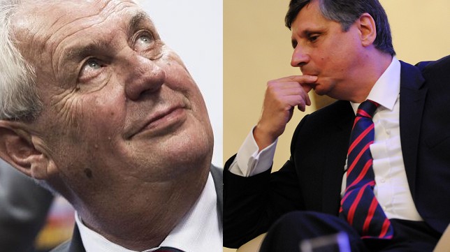 Zeman a Fischer budou možná čelit podezření z porušení zákona