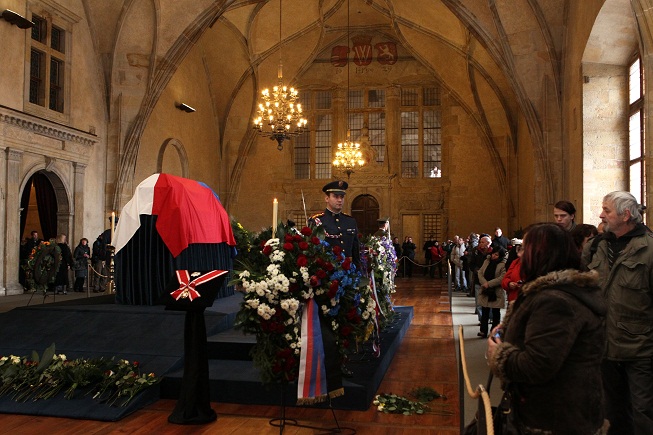 Rakev Václava Havla