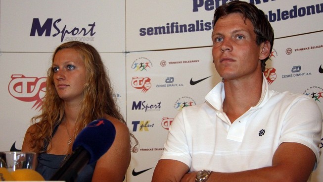 Berdych a Kvitová v extralize nečekaně prohráli