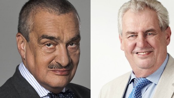 Slovenští politici fandí Schwarzenbergovi a Zemanovi