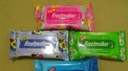 Ministerstvo zdravotnictví varuje před vlhčenými ubrousky Freshmaker