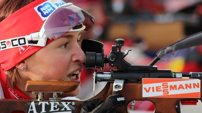 Češka Vítková vybojovala druhou příčku ve stíhačce v Oberhofu