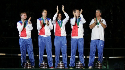 Tenisté půjdou na Švýcary v sestavě Berdych, Štěpánek, Rosol a Veselý