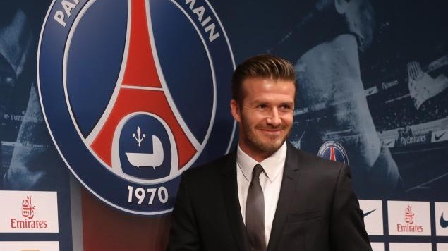 Beckham se stane stejnou ikonou jako Eiffelovka, říká starosta Paříže