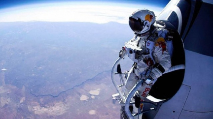 Baumgartner byl při seskoku rychlejší, než se tvrdilo