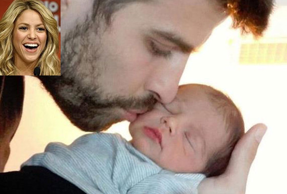 Shakira a Piqué zvěřejnili fotku miminka: To je náš Milan!
