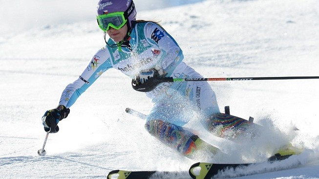 Záhrobská postoupila do druhého kola obřího slalomu