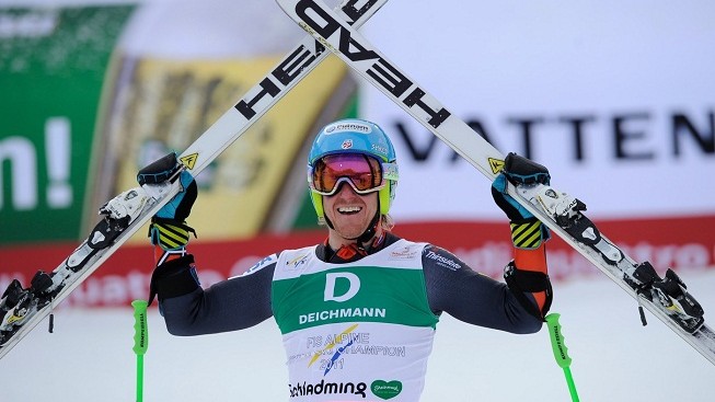 Ligety na mistrovstvích září. Vyhrál obří slalom a má třetí zlato