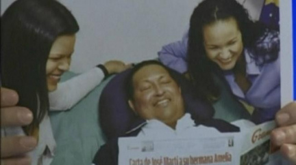 V médiích se objevily první Chávezovy snímky po prosincové operaci