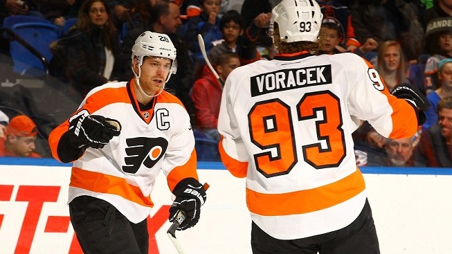 Voráček řádil při kanonádě Philadelphie. Plekanec a Prospal skórovali