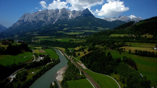 Werfen, malé městečko s velkými pozoruhodnostmi