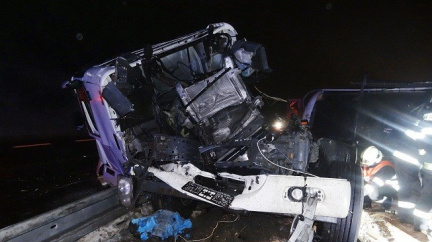 Honička s policií na dálnici D1 skončila tragédií. Mladý pirát zahynul