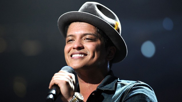 Bruno Mars zahraje začátkem listopadu v Praze