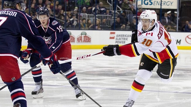 Červenka poprvé v NHL vstřelil dva góly