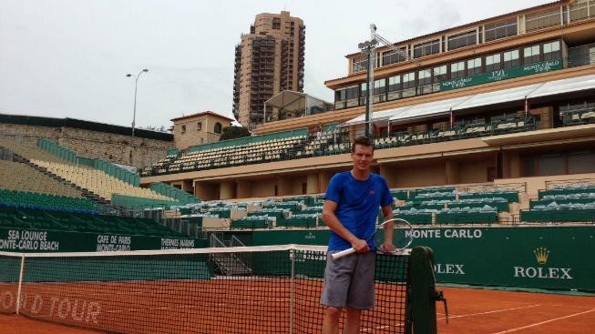 Berdych doléčil zraněné rameno. V Monte Carlu už trénuje