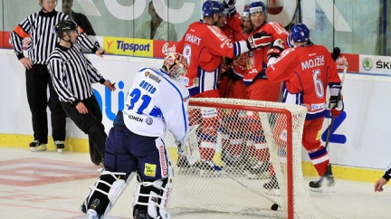 Češi porazili v Brně Finy těsně 3:2