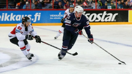 Hokejisté USA i přes dvoubrankové manko porazili Rakousko 5:3