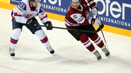 Další překvapení: Slovensko prohrálo s Lotyšskem 3:5