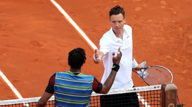 Berdych na French Open vypadl s bývalou světovou sedmičkou Monfilsem