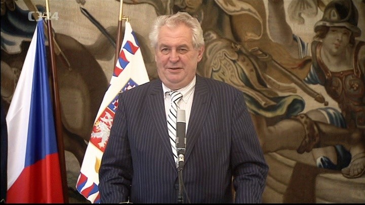 Prezident Zeman tímto nápadem politiky rozhodně nepotěší