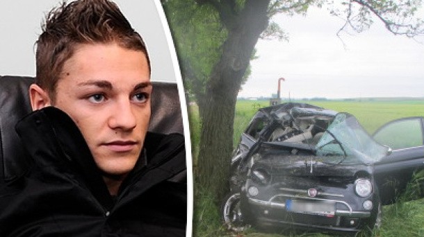 Český fotbalový talent havaroval, jeho přítelkyně zemřela (†18)
