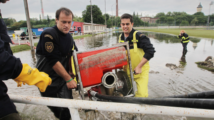 Povodňové ohrožení nadále trvá