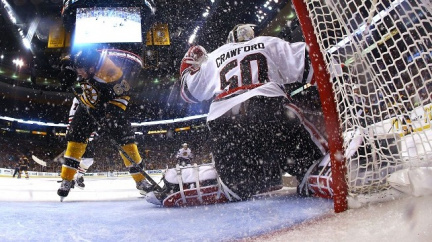 Boston začal doma výhrou. Ve finále proti Chicagu jde do vedení