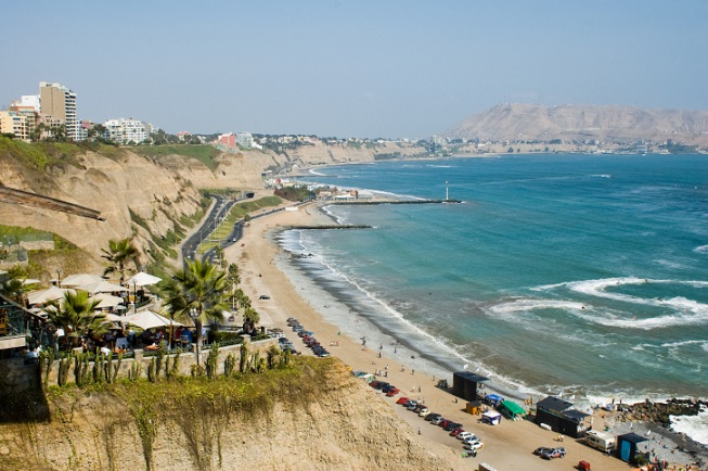 Lima, pláž