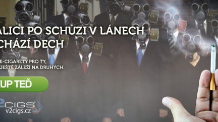 "Zeman smrdí od hlavy" Kontroverzní kampaň prodejce e-cigaret budí rozpaky