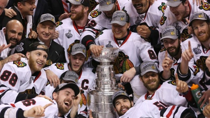 Chicago v posledních dvou minutách šokovalo Boston a slaví Stanley Cup