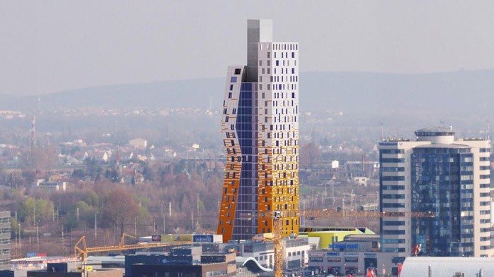 Brno převýšilo Prahu. Mrakodrap dorostl do magické výšky 111 metrů