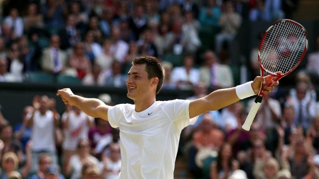 Australan Tomic si na Berdycha ve Wimbledonu věří