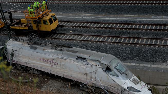 Vykolejená lokomotiva