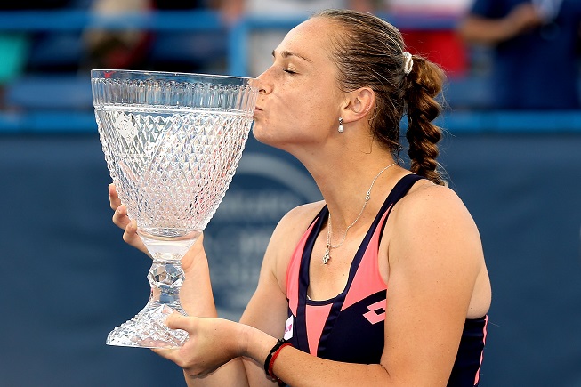 Slovenská tenistka Rybáriková se po roce opět raduje z triumfu