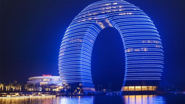 V Číně zahájil provoz jeden z nejpodivnějších hotelů na světě