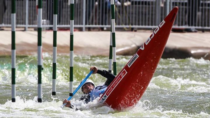 Slalomová dráha se představila v novém šatu