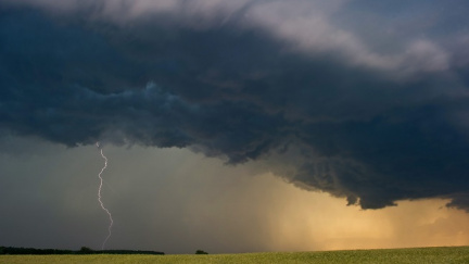 Německo potrápily bouřky, které se nyní ženou na Česko