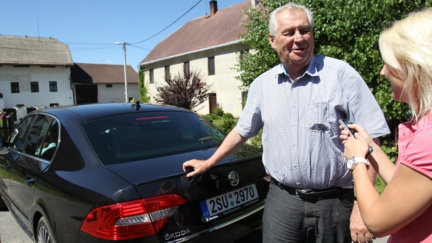 Miloš Zeman na akci prozradil lidem, kdy se stáhne do politického ústraní