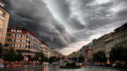 Varování: Česko opět zasáhnou velmi silné bouřky